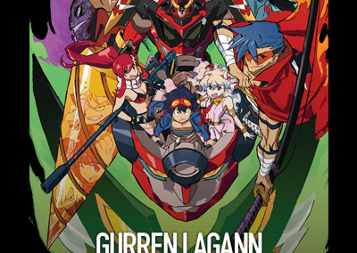 Gurren Lagann: The light in the sky are stars